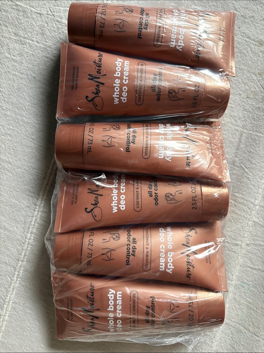 Shea Moisture Whole Body Deo Cream - coconut & hibiscus πΊ 6 pack fully sealed